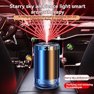 Smart Car Air Freshener, Rechargeable Car Aroma Diffuser, 5 Levels of Adjustable Intelligent Car Per