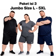 3 Pcs Jumbo Size Babyterry Shorts Size L XL XXL 3XL 4XL 5XL Men Shorts