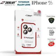Kính Cường Lực Camera Lens ZEELOT Pishield Titanium Alloy Lens cho iphone 16 promax/ 16 pro chống va