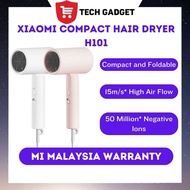 Xiaomi Compact Hair Dryer H101 | Compact and foldable| 50 million* negative ions