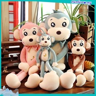 Fashion Squishy Cute Monkey Plush Doll Pillow Cartoon Creative Colorful Birthday Gift for Kids