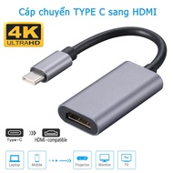 [ƯU ĐÃI GIÁ SỐC] Cáp Type C Sang HDMI Ultra HD 4K 30Hz USB 3.1 Bộ Chuyển Đổi Cáp HDTV Cho MacBook Ch