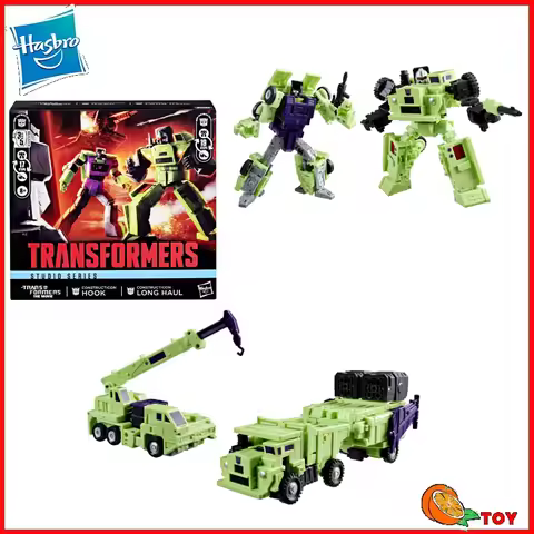 In stock Takara Tomy Transformers toys Studio Series SS-86 Hook Long Haul Model Robot Collection Act