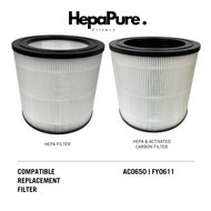 Philips AC0650 FY0611 Compatible Replacement Filter [HepaPure]