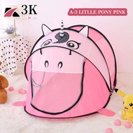 (3K Surabaya) Tenda Anak Karakter Animal Hewan Camping Otomatis Lipat