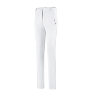 PGM Women Golf Pants Lady Slim Fit Trousers High Elastic Waterproof Breathable Golf Wear for Women S