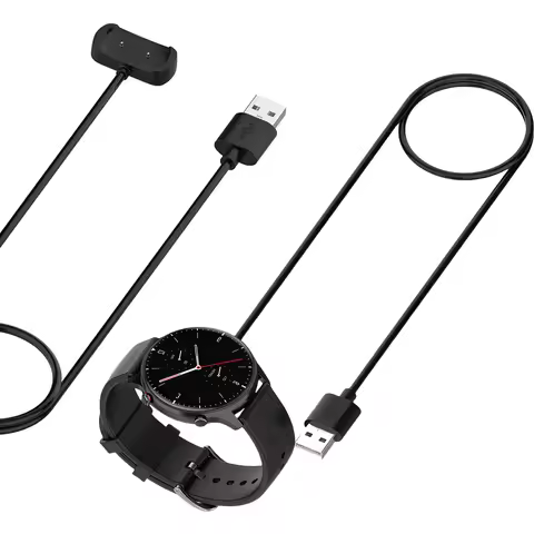 Charging Cable Base Cord Wire USB Charging Cable 5V 700MA for Amazfit Bip5 Unity A2324/Amazfit Bip5 