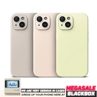 Ringke Silicone Magnetic Soft Feel Magnetic Shockproof Flexible Matte TPU Compatible iP 15 Plus / 15