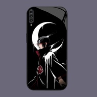 HK-5 Anime Uchiha Glass Casing for Samsung Note A70 10Plus A10 A70S A7 10 A50 A02 2018 Pro