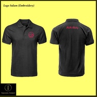 Baju logo Sulam Polo Classic T Shirt AIA Insurance AIA Vitality Embroidery FOR MEN & WOMRN Uniform 1