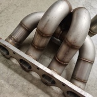 MIT GSR T3 4G93T EVO 6XXHP GSR TURBO MANIFOLD TEBAL 3MM 1.8 Satria Wira Putra Turbo Bolt on Turbo Be
