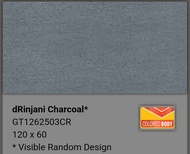 Roman Granit GT1262503CR dRinjani Charcoal 120x60