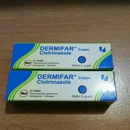 DERMIFAR CLOTRIMAZOLE OBAT AMPUH Kulit Gatal Jamur ditubuh-Asli Salep Ampuh Kulit Gatal,jamur,panu,k