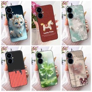 Fashion Design For Tecno Camon 19 CI6n Case Silicone TPU Black Cover Shockproof For Tecno Camon19 6.