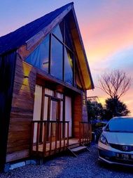   m² dengan 3 kamar tidur dan 1 kamar mandi pribadi di Dieng Plateau (Linggayoni Cabin Dieng)