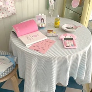 Korean Style ins Tablecloth Cream Style Bedroom Decoration Tablecloth