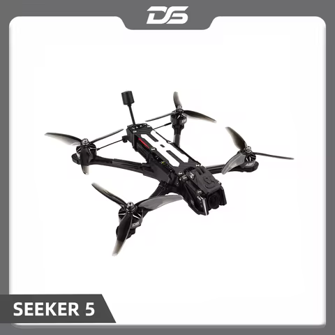 DeepSpace SEEKER 5 FPV 5inch Drone DJI O4 Pro air unit/O3/Analog PNP/ELRS/TBS (XL or DC)with BL32 60