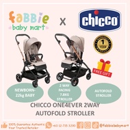[Fabbie Baby Mart] Chicco One4Ever Auto Fold Stroller🎁⭐FREE GIFT🎁⭐