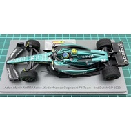 [Ready Stock] SPARK F1 Aston Martin Racing Model 1/43 2023 AMR23 Alon Soro Dutch Army