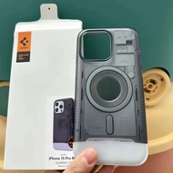 Gốc Spigen cổ điển C1 magfit trường hợp đối với iPhone 16 Pro Max / iPhone 15 Pro Max / iPhone 14 Pr