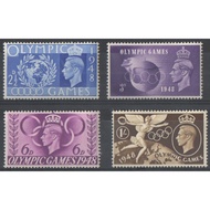 1948 Great Britain - Olympic Games - 4v Complete