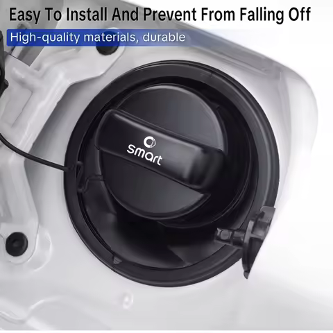 Car Tank Cover Fuel Tank Protective Cap Trim Auto Interior Accessories For Smart Fortwo 451 450 453 