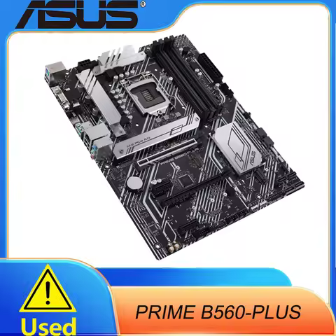ASUS PRIME B560-PLUS LGA1200 (Intel 11th/10th Gen) ATX Motherboard