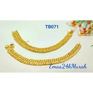 Gelang Tangan Dunhill Lipan & Coco Lipan Original Emas Bangkok (ETB382)