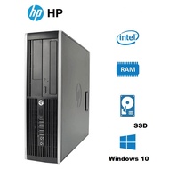 HP Pro 6300 / elite 8300 sff CPU unit with SSD hard disk and 4g Ram for working and study