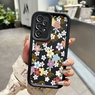 Casing HP Samsung Galaxy A33 5G A34 5G A53 5G A54 5G A23 A32 Case HP Soft Silicone Phone Case Softcase Flower anti drop Casing