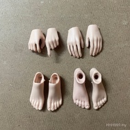 Hot-selling 1/6 Female Soldier Hand Foot Accessories 40cm Female Soldier Bulk Accessories Movable So