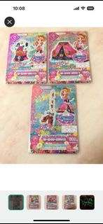 最後一套 日本🇯🇵限定 星夢學園 偶像活動 戲院限定版夜光卡aikatsu 