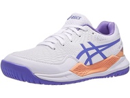 รองเท้าเทนนิสเด็ก ASICS GELRESOLUTION 9 JUNIOR SHOES WHITE / AMETHYST