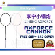 Sporting goods stores (all) Li-Ning Axforce Cannon Badminton Offensive Racket 李宁雷霆小钢炮 [FREE GRIP+BAG