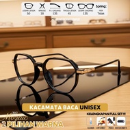 Thick Oval Reading Glasses Lightweight Plastic Frame Unisex Plus Lens +100 +125 +150 +175 +200 +225 