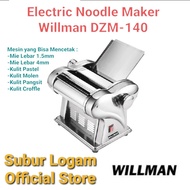 Willman DZM 140 Gilingan Mie Listrik Mini Portable 140mm Stainless Pastel Molen