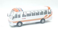 HO規火車模型 1/87  HINO Coaster 台北客運、首都客運、台中客運 素模