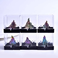 Bismuth Exquisite Acrylic Display Boxed Natural Sylvania Ore Sylvania Crystal Ore Label Strange Ston