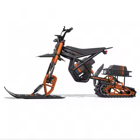 GT73 Professional Mini 338Nm 48V 21ah Fat Tire Electric Off-road Mountain Bike 3-in-1 Snow EScooter 