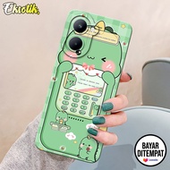 Case Realme C33 Casing Realme C33 Eksotik Silikon Cute Dino Aksesoris Handphone Kesing Cover Mika Ha