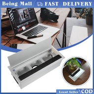 Aluminum Alloy Wire Box Cable Management Box Wire Storage Box Power Cord Socket Wire Data Organizer 