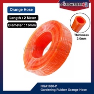 Orange Hose Getah Paip Tebal Water Hose Paip Getah Oren Garden Hose 30m Getah Paip Air 水喉管