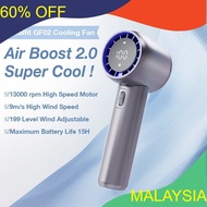 MALAYSIA..... Realfit GF02 Handheld Fan 199 Level Strong Wind Portable Bladeless Fan Rechargeable Wi