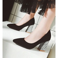 Women's work shoes with pump heels An 06