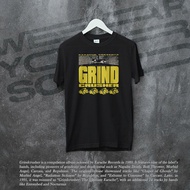 Grind Crusher 1989 by Earache Record Compilation Grind Core Band Tshirt