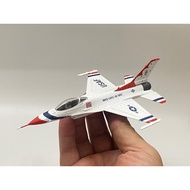 Us Army F-16C F-16 F16 Force Air Thunderbird Stunt Group Fighter Scale 1/100 Finished Product 2009