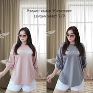 OVERSIZE T-SHIRTS / TOPS /Wanita MODERN TOPS 3 SLEEVES 4/ HIJAB TOPS