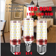 Mentol LED Bulb E27 E14 SMD2835 Three -color Bulb 12W 15W 20W 240V Chandelier Candle bulb lampu