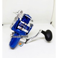 รอก Okuma Azores เบอร์ 5500 6500 8000 #แขนAluminium ประกัน Rapala