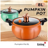 Pumpkin Multifunctional Soup Cooker Kitchen Pot 8L Pot Cooker Stew Pot Pressure Soup Pot  Cooking Po